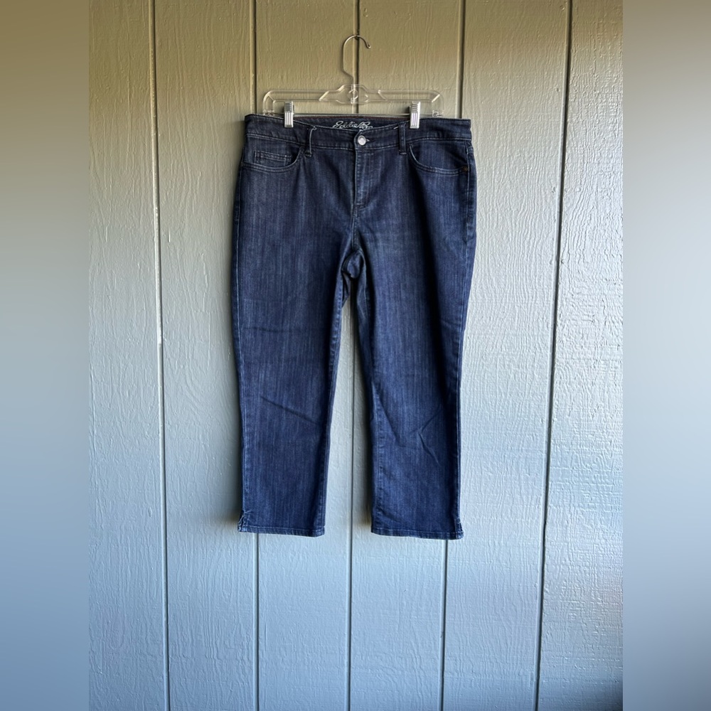 Eddie Bauer Curvy Capri Stretch Jeans